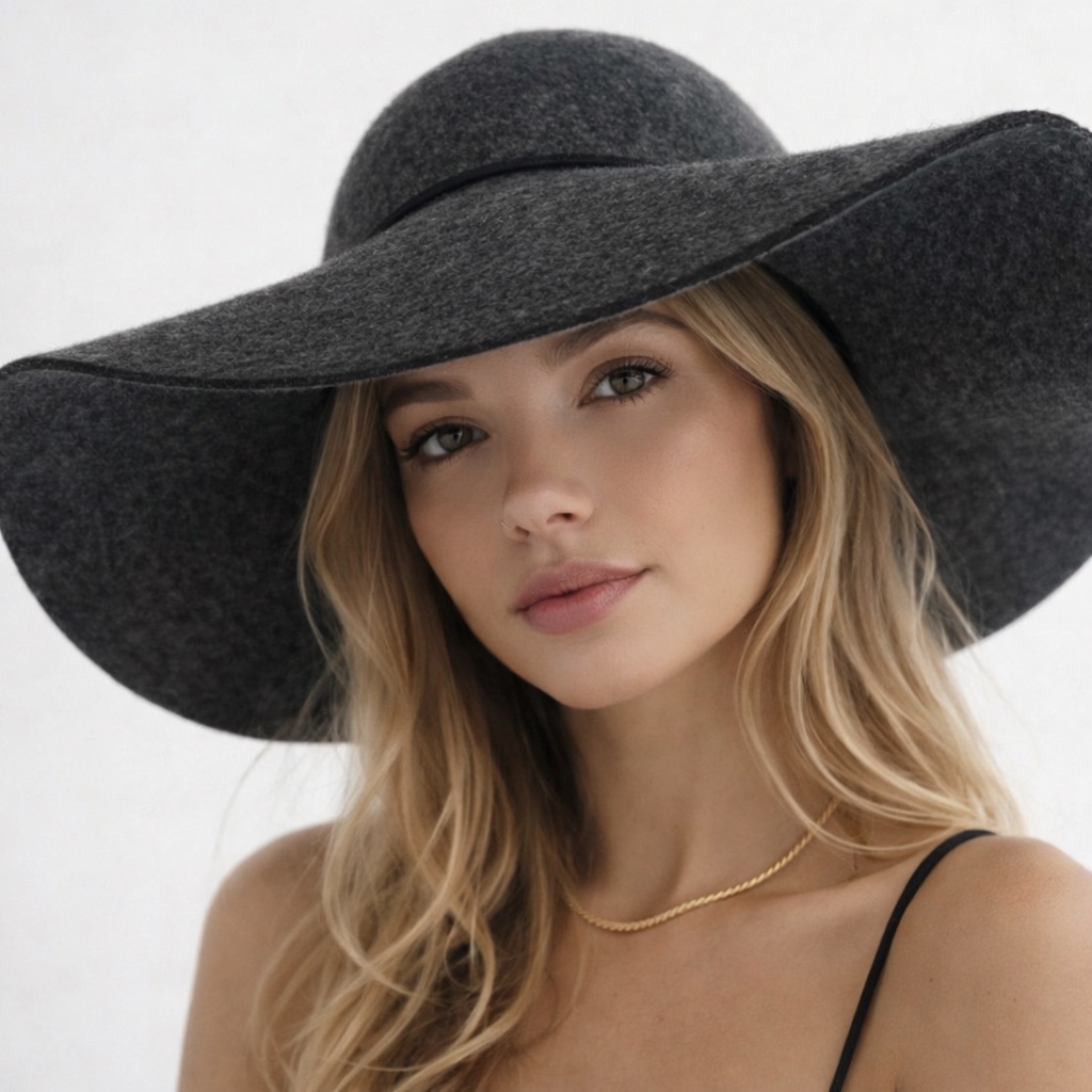 Target Gray Wool Felt Hat
